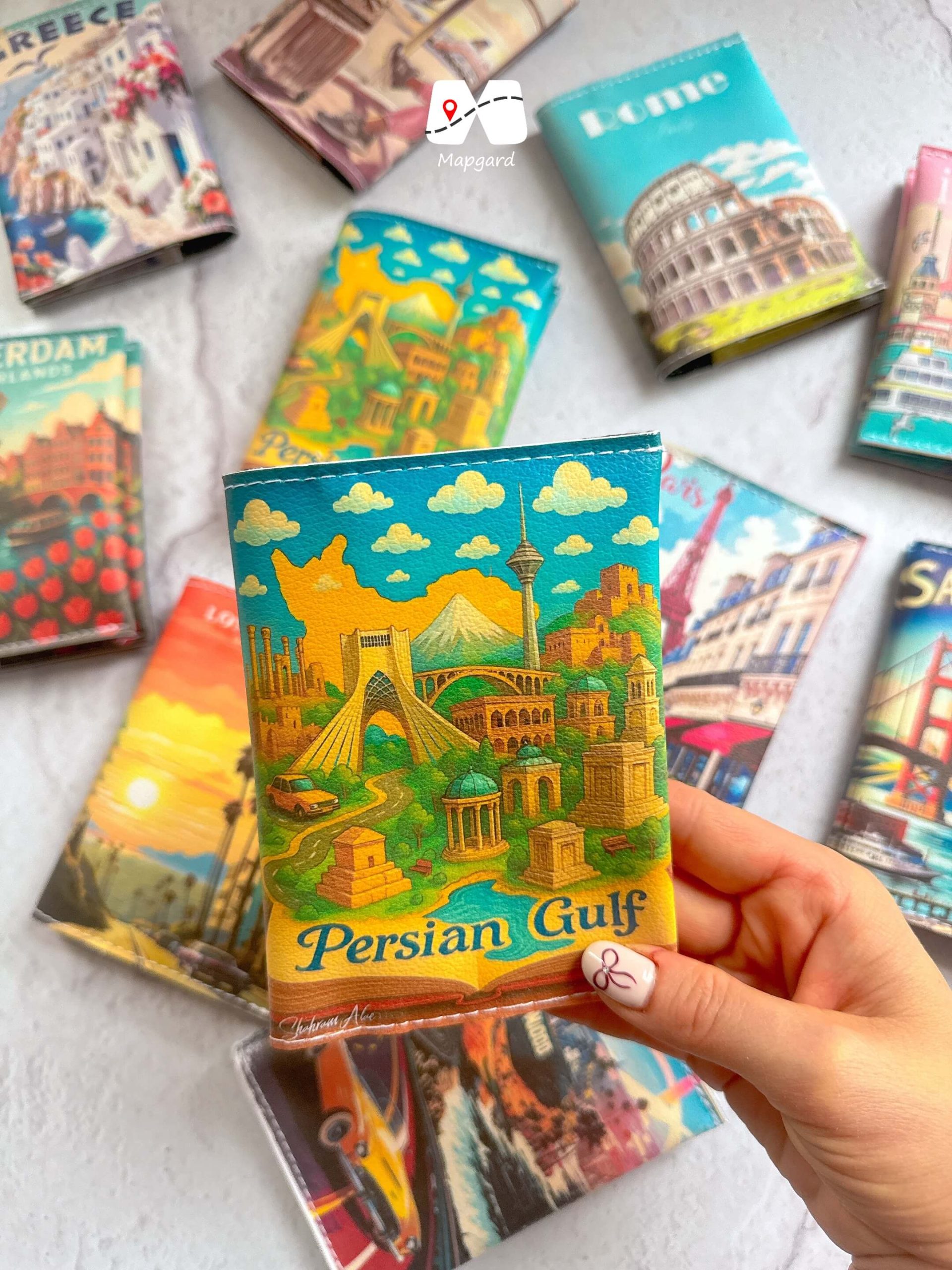 کاور پاسپورت و شناسنامه طرح ایران