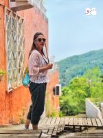 کوله پشتی سبک طرح نقشه جهان سبز آبی شارپ