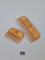 شانه چوبی دست ساز در دو سایز