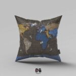 کوسن طرح نقشه جهان جین