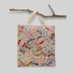 ساک خرید پارچه ای طرح مهر ویزا مپگرد