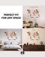 چیدمان نقشه جهان چوبی پازلی پرایم اسموکی سه بعدی