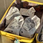 نظم دهنده چمدان و کوله مخصوص کفش و لباس کثیف