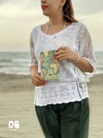 کیف پاسپورتی گردنی مخفی طرح نقشه جهان کاربنی