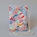 کیف پاسپورت گردنی مخفی طرح مهر ویزا