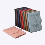 کاور پاسپورت و شناسنامه مگنتی با جای کارت اعتباری و سیم کارت مپگرد