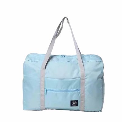 کیف تاشو ضد آب همراه چمدان سبز آبی