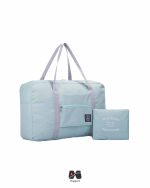 کیف تاشو ضد آب همراه چمدان آبی