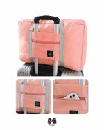 پشت کیف تاشو ضد آب همراه چمدان