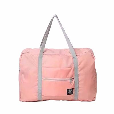 کیف تاشو ضد آب همراه چمدان گلبهی