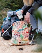 کوله پشتی سبک طرح مهر ویزا