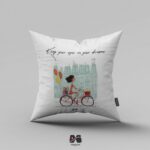 کوسن طرح دوچرخه سوار