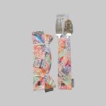 جا لقمه و جا قاشق چنگالی طرح مهر ویزا مپگرد