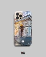 قاب موبایل طرح شانزه لیزه پاریس مپگرد