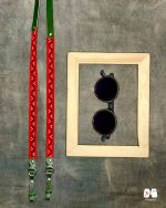 بند عینک سوزن دوزی