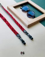 بند عینک سوزن دوزی بلوچی قرمز