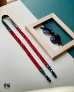 بند عینک سوزن دوزی بلوچی قرمز مپگرد