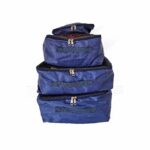 ست نظم دهنده چمدان 4 تکه آکسفورد (ایرانی) سرمه ای