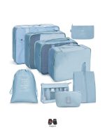 ست نظم دهنده چمدان 9 تکه وارداتی (با کیف شارژر) فیلی