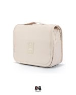 کیف لوازم بهداشتی و آرایشی مسافرتی وارداتی مپگرد رنگ کرم